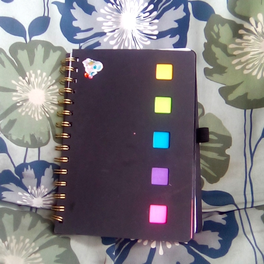 Note Book w stickers